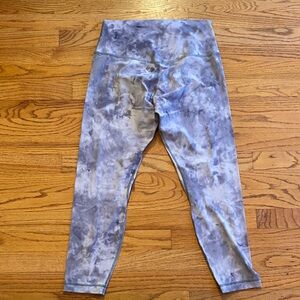 RESERVED** Lululemon Align Pant 25" *Diamond Dye Diamond Dye Stargaze Pitch Grey